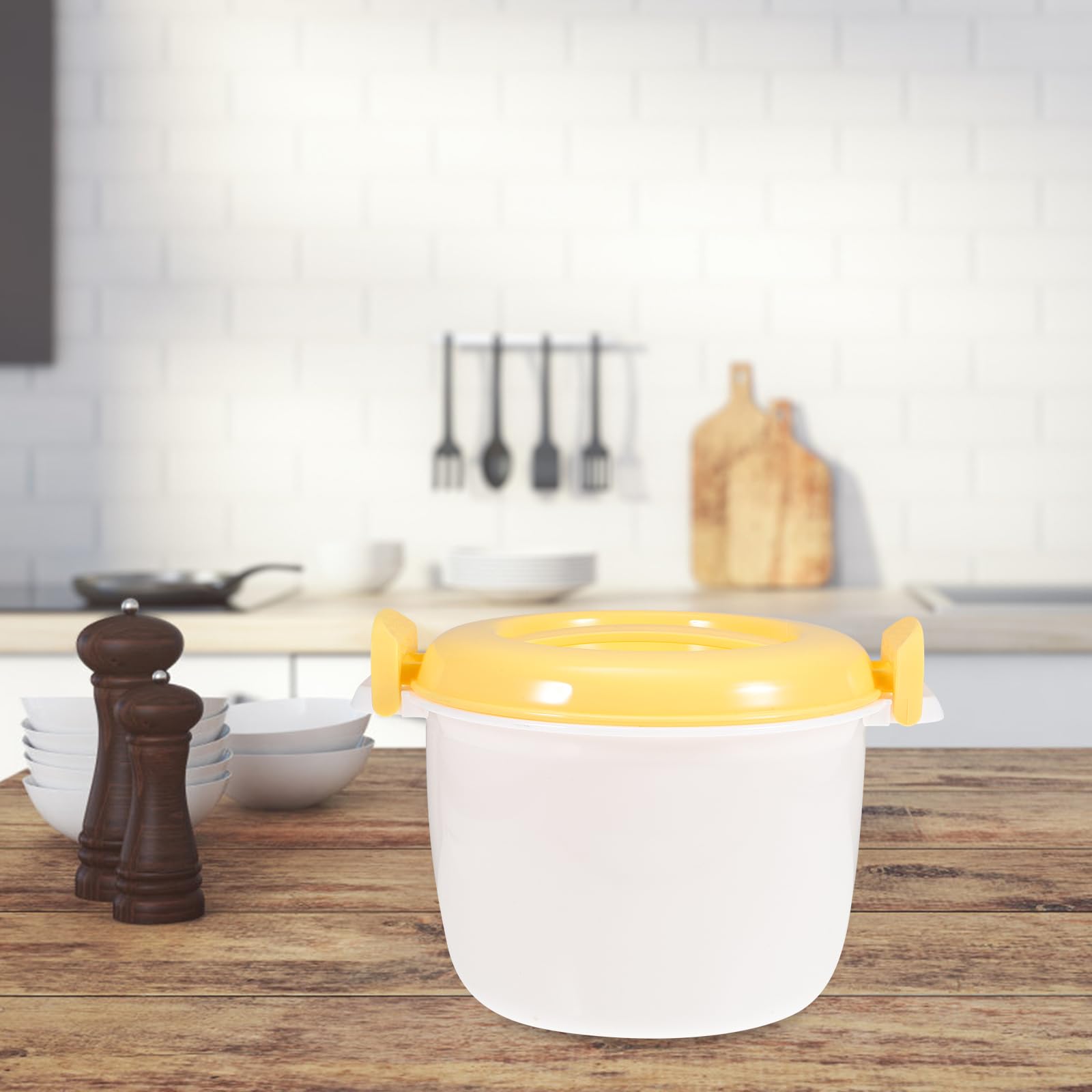 **Didiseaon Mini Rice Cooker - Portable Microwave Steamer for Rice, Pasta & Vegetables | Perfect for Travel, Dorms & Small Kitchens**