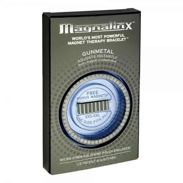 Magnalinx Magnetic Therapy Bracelet for Pain Relief & Improved Circulation - Wear for Workout, Yoga & Daily Comfort