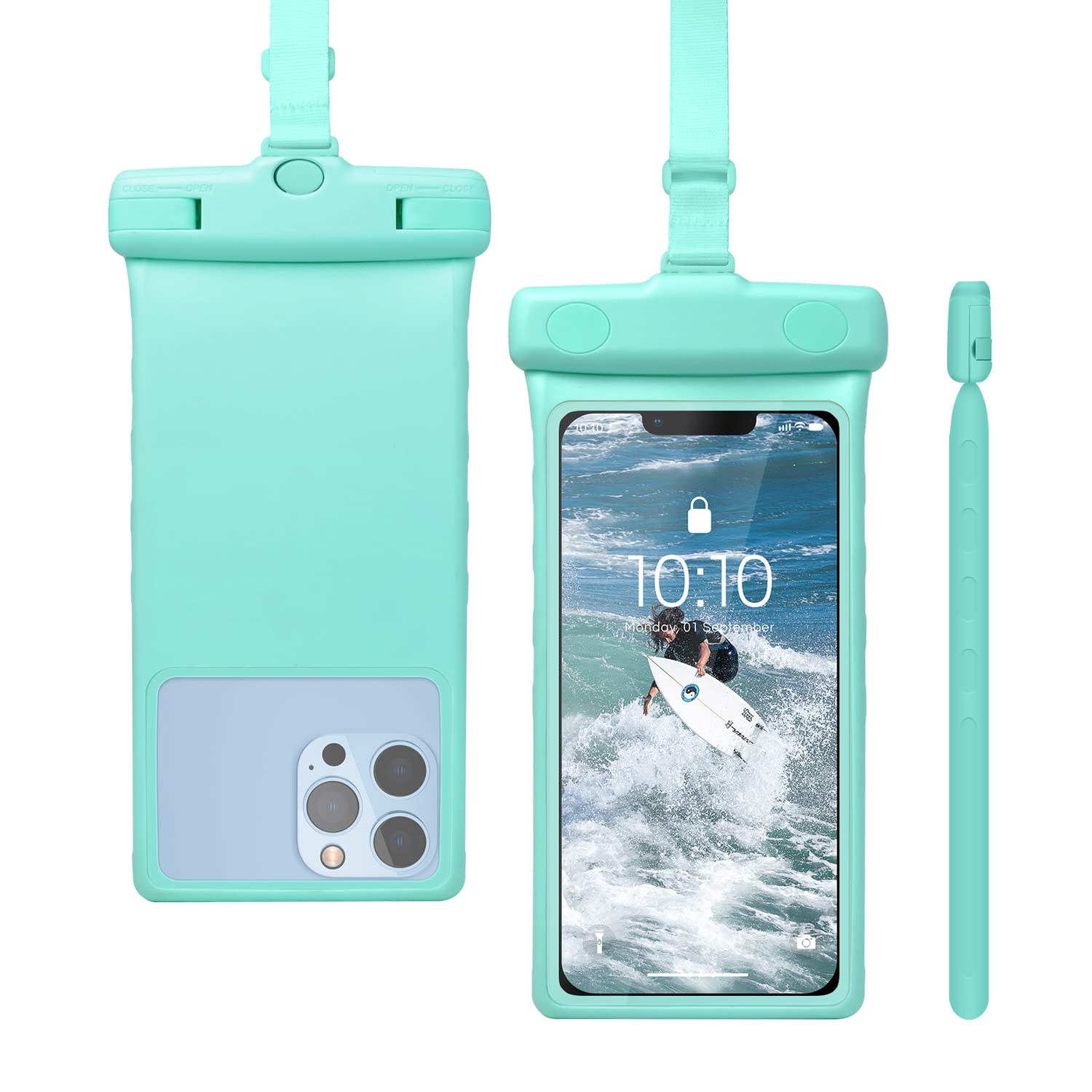 Wellhouse Waterproof Phone Pouch Case - IPX8 Underwater Protection for iPhone 14/13/12/11/XS/XR/X/Pro Max/Mini & Samsung S22/S21 Ultra - 7