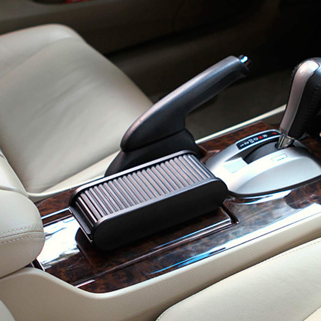Universal Car Storage Organizer Box - Flexible Auto Coin Holder & Cover Container for Glove Box, Center Console & Door Pockets - Perfect for Road Trips & Daily Commute