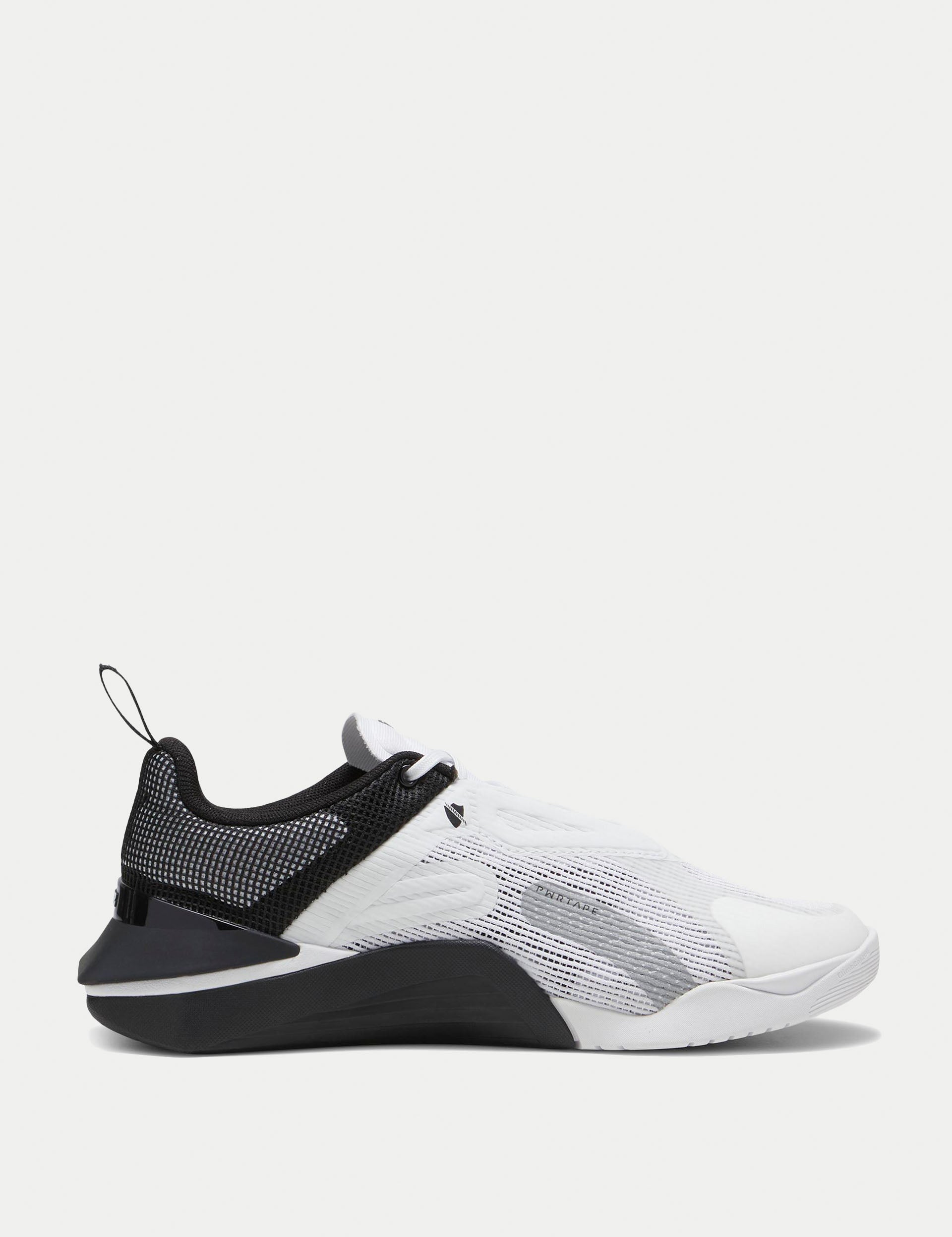 Fuse 3.0 Training Shoes for Men & Women - Lightweight Gym Workout Shoes with Cushion Support - White & Black Color - Perfect for CrossFit, Running, and Fitness Training