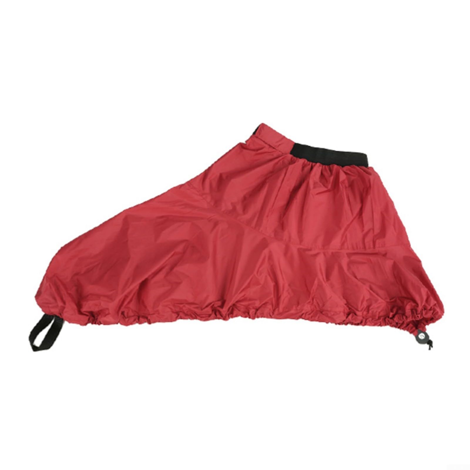 Waterproof Kayak Spray Deck Cover with Elastic Strap - for Kayaking & Canoeing (M, Red)