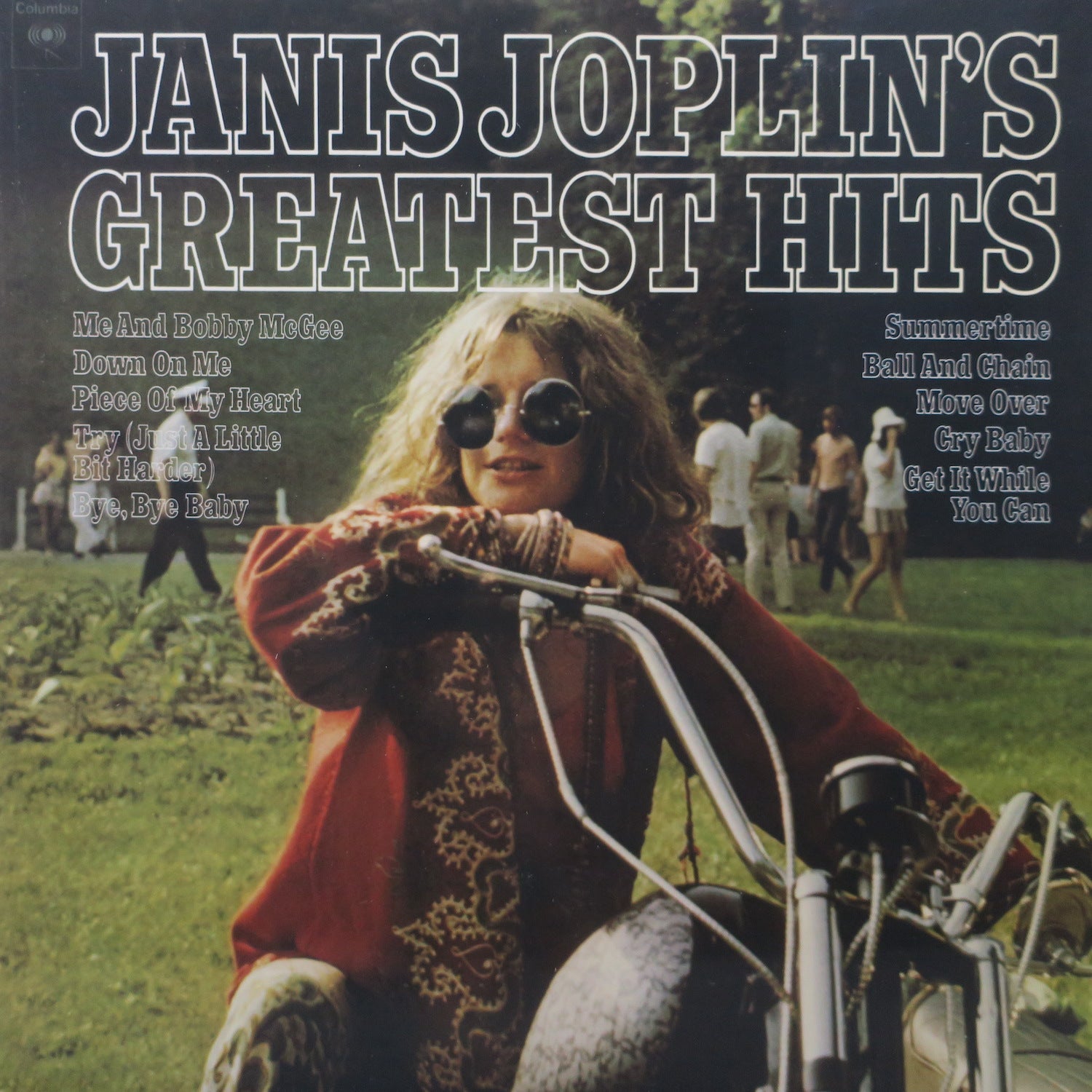 Janis Joplin Greatest Hits Vinyl Record LP - Classic Rock Music Collector's Edition for Home Listening & Vintage Music Enthusiasts