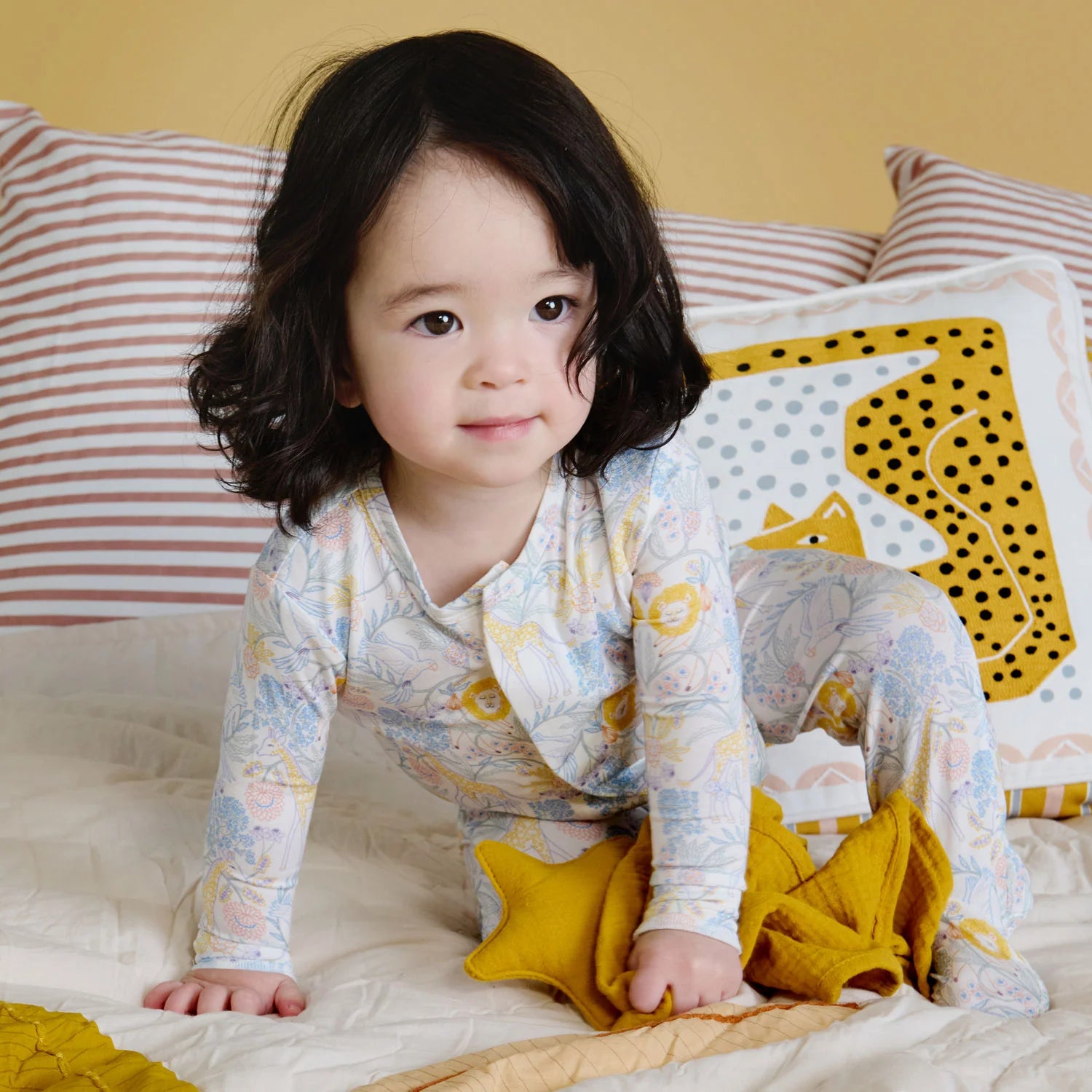 Nikki Menagerie Modal Magnetic Footie Pajamas - Soft & Comfortable Baby Sleepwear with Magnetic Closure for Easy Diaper Changes - Perfect for Newborns, Infants & Toddlers - Ideal for Bedtime, Naptime & Travel