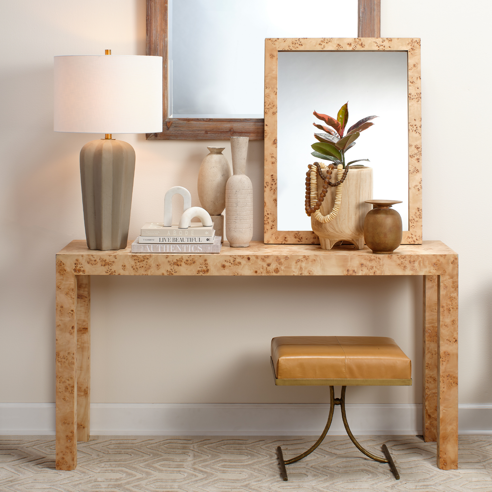 Modern Wooden Archer Console Table - Entryway Sofa Table, Hallway Accent Table for Home Decor - Perfect for Living Room, Bedroom, or Foyer