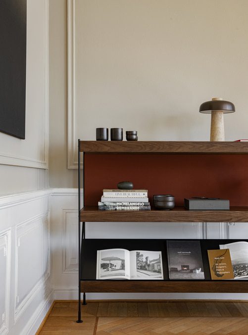 PRE ORDER AUDO CPH Zet Storage System - L150 Back Panel in Brick Red | Wall-Mounted Organizer for Home, Office & Garage Storage Solutions