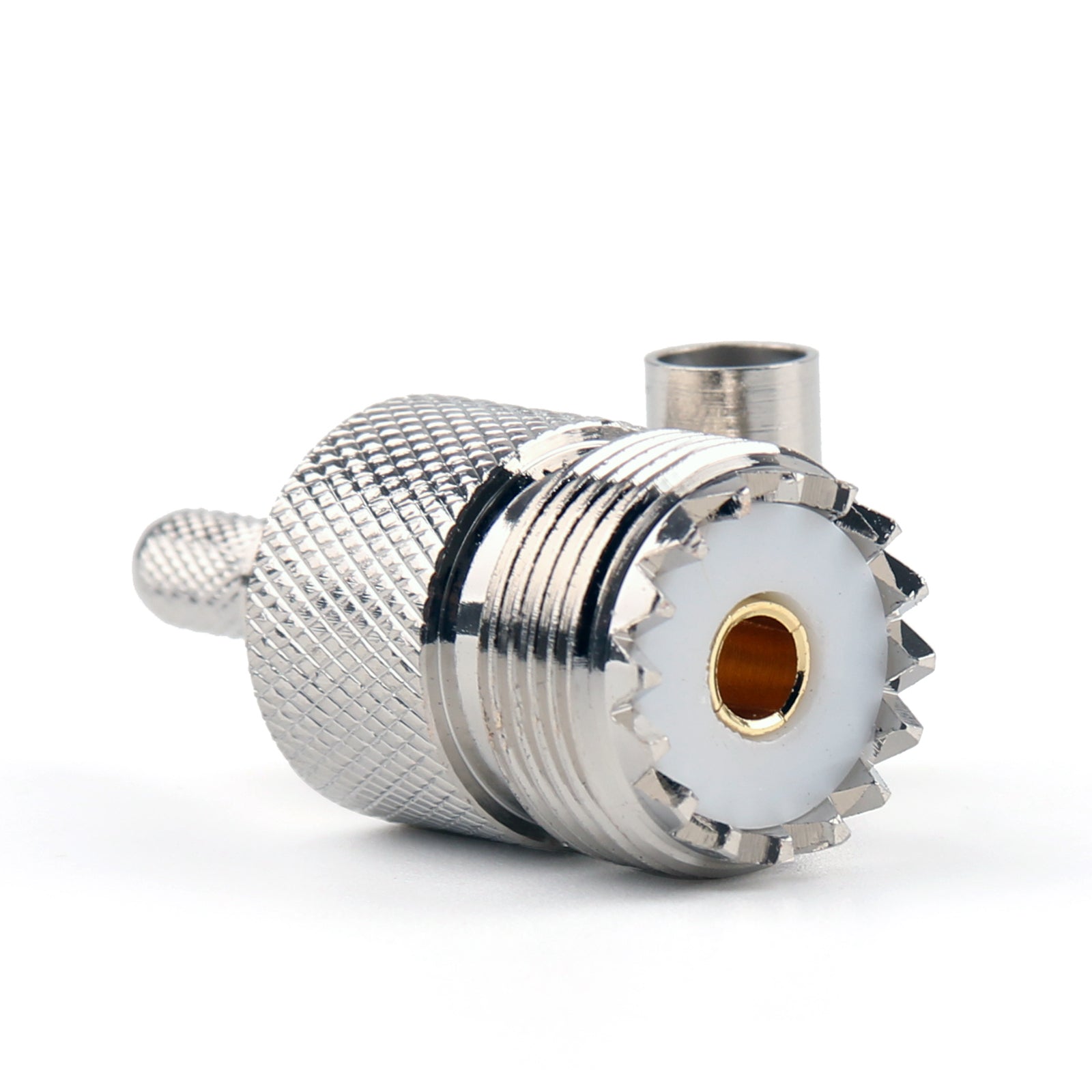10Pcs UHF Female SO239 Jack Connector for RG58 RG142 LMR195 RG400 Coaxial Cable - Perfect for Ham Radio, CB Antenna, and CCTV Installation