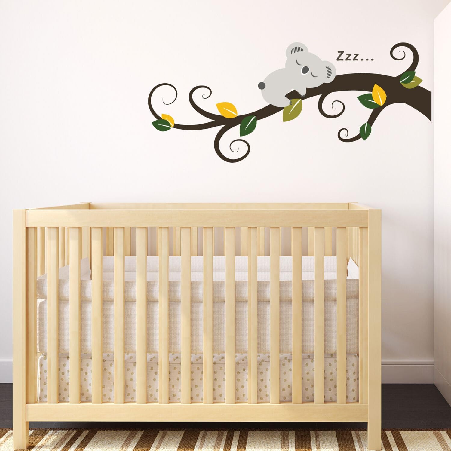 Kids Animal Wall Stickers - Nursery & Bedroom Decor for Boys & Girls | Peel & Stick Removable Art Decals for Playrooms