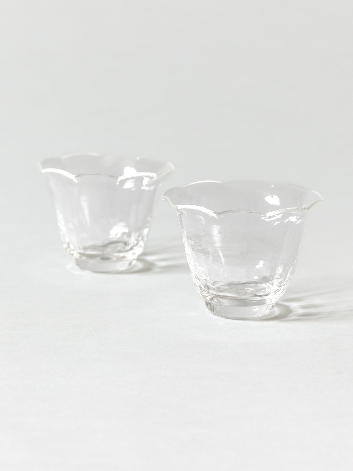 Yamanone Asagao Glass - Elegant Japanese Handmade Glassware for Tea, Coffee & Home Decor - Perfect for Gifts, Dining & Interior Design