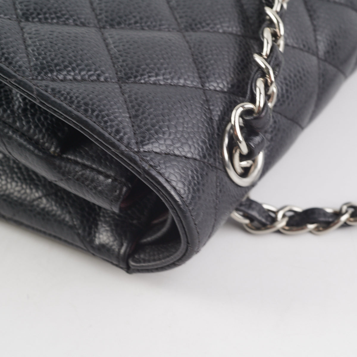 Chanel Small Quilted Caviar Classic Flap Bag in Black | Luxury Crossbody Purse for Women | Perfect for Date Night, Parties & Special Occasions