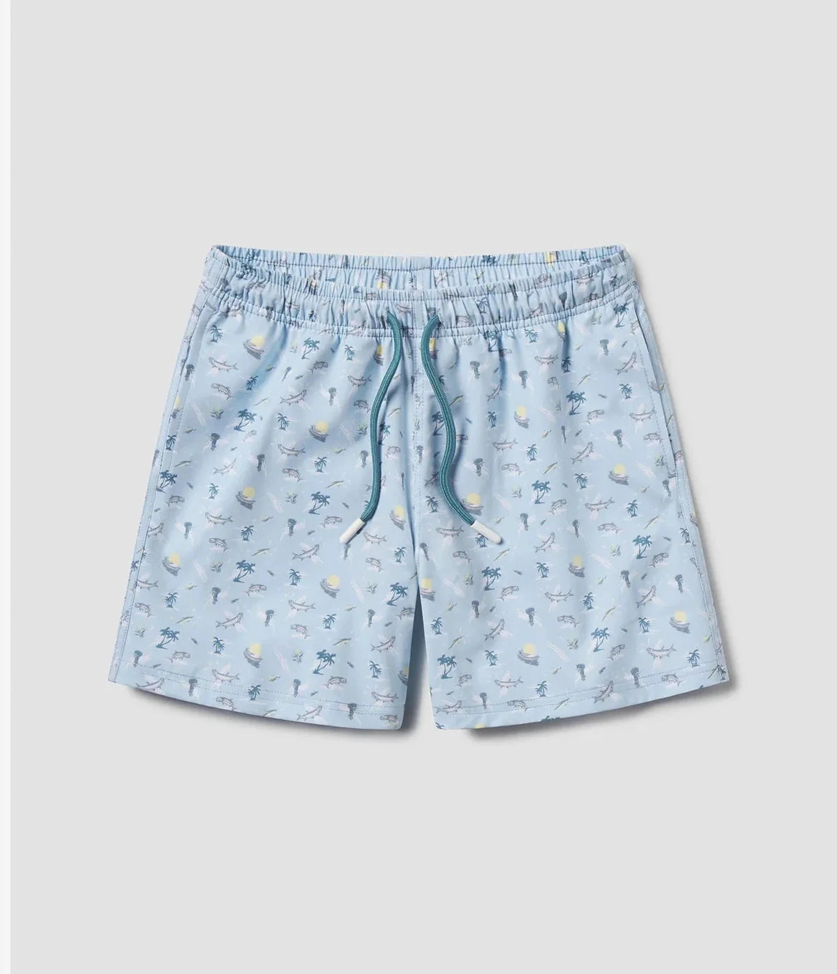 Boys' Southern Style Swim Shirts & Nautical Swim Shorts - Perfect for Beach, Pool, and Summer Vacation Outfits