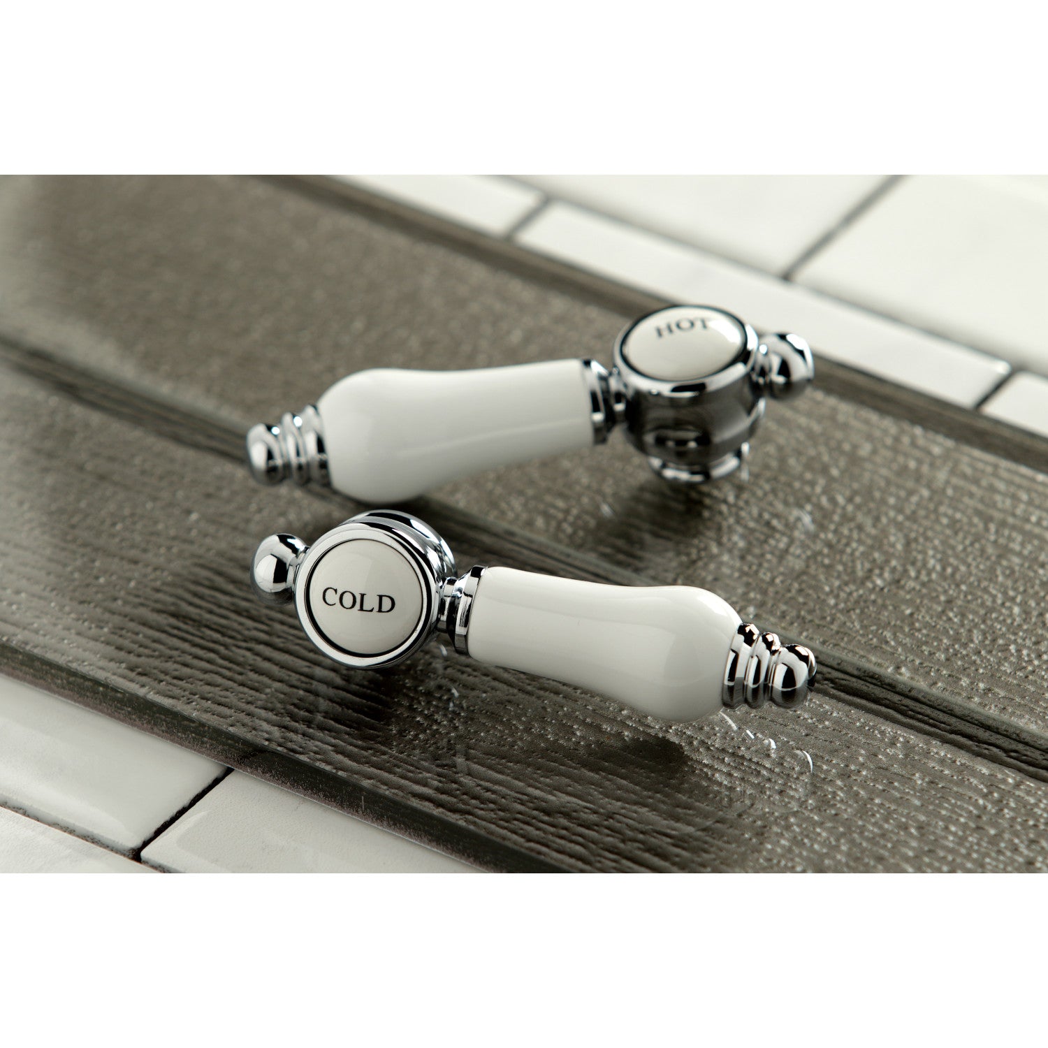 Bel Air KS7021BPL 3-Hole Wall Mount Roman Tub Faucet with Two Handles, Polished Chrome Finish - Perfect for Bathroom Renovation and Luxury Bathtub Installation