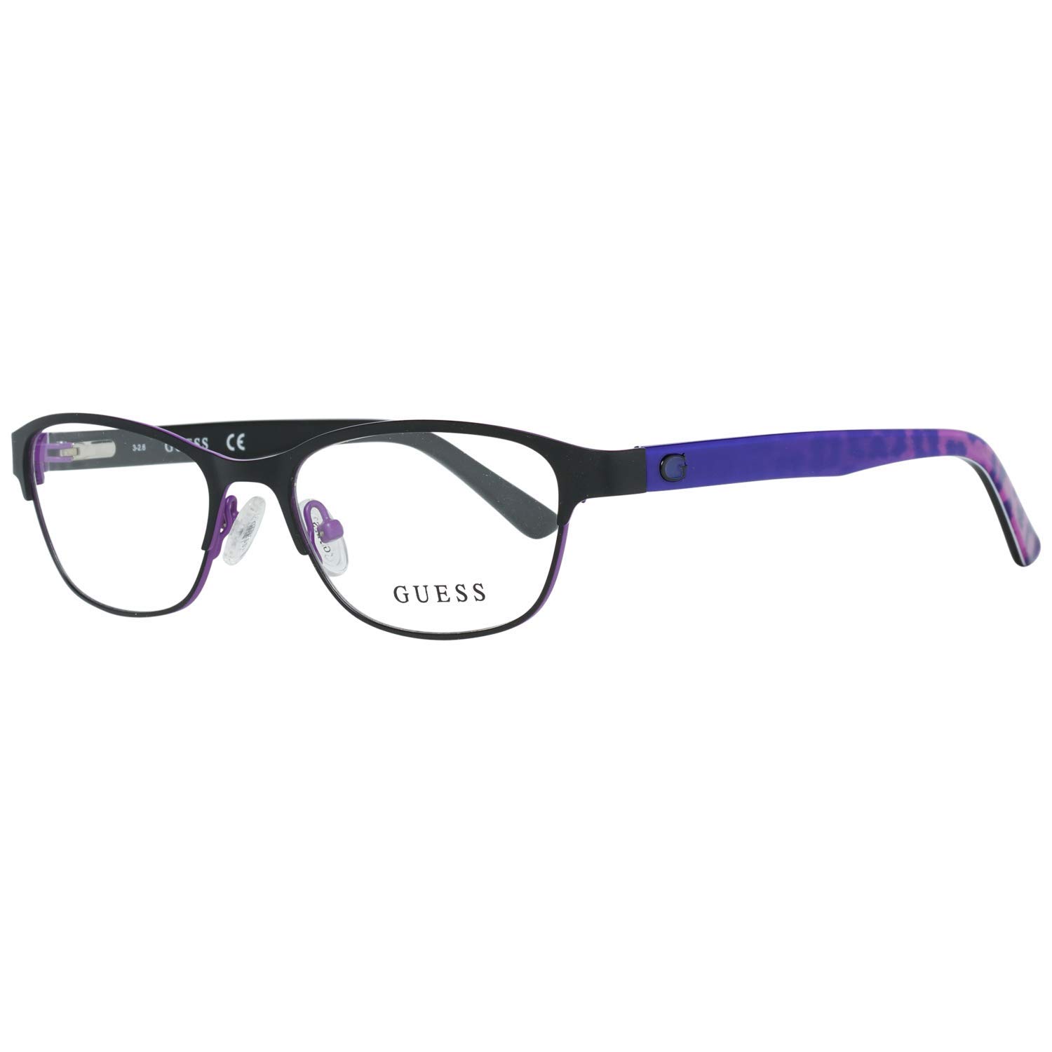 Guess GU9170 Matte Black Eyeglass Frames - 49mm Lens Diameter for Men & Women | Stylish & Lightweight for Work, Reading & Everyday Wear