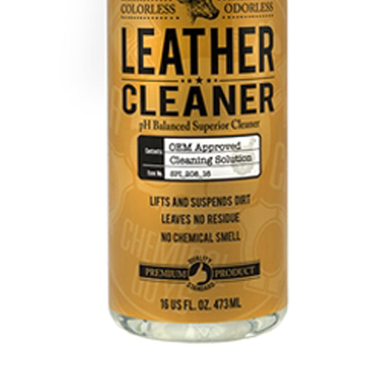Chemical Guys Premium Leather Cleaner & Conditioner - 16oz (473ml) for Car Seats, Sofas & Furniture - Deep Cleans & Protects Genuine Leather