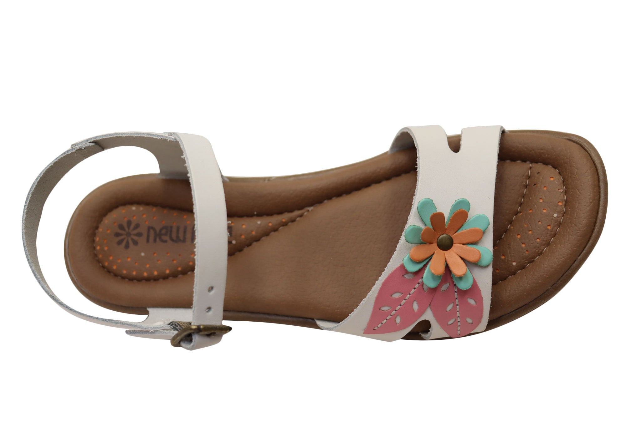 Mindy Women's Comfortable Leather Sandals - Handmade in Brazil - Perfect for Summer, Beach & Casual Outings