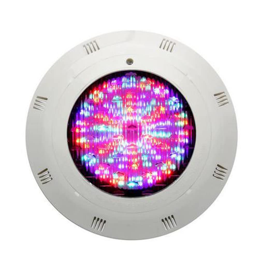 LYNICESHOP 12V 18W RGB LED Pool Light with Remote Control - Waterproof Color Changing Underwater Light for Swimming Pools, Bathtubs, Home Aquariums, Spas, Fountains and Backyard Decoration