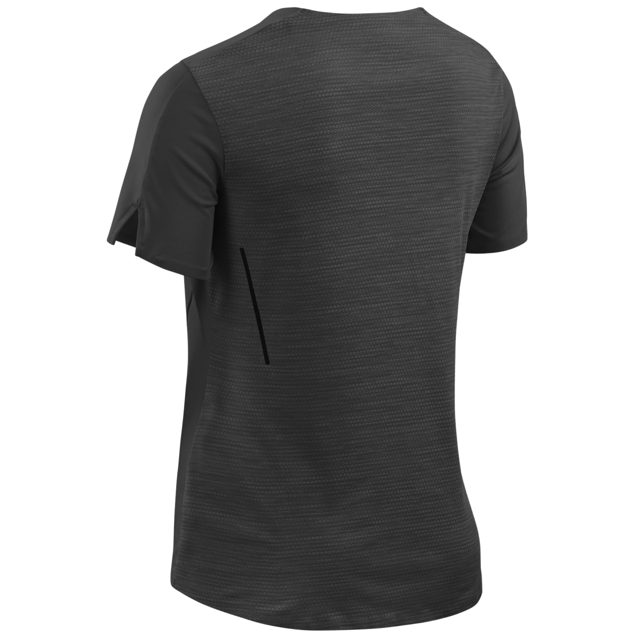 CEP Women's Running Shirt - Breathable Short Sleeve Athletic Top for Jogging & Workouts - Black Performance Tee for Gym, Yoga & Outdoor Activities