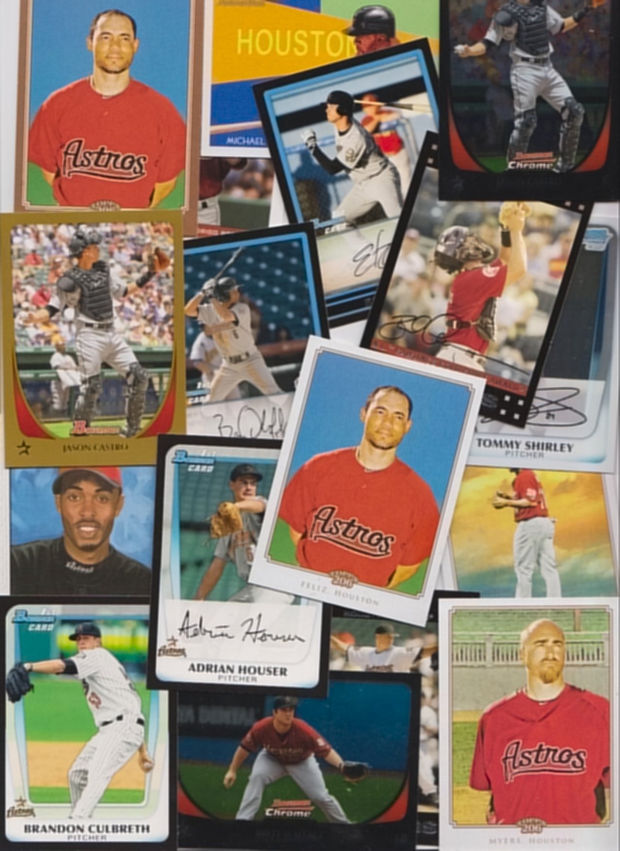 Houston Astros Baseball Cards Collection 1993-2024 - 1500+ New MLB Trading Cards for Collectors & Fans | Perfect for Sports Memorabilia, Gift Giving & Investment