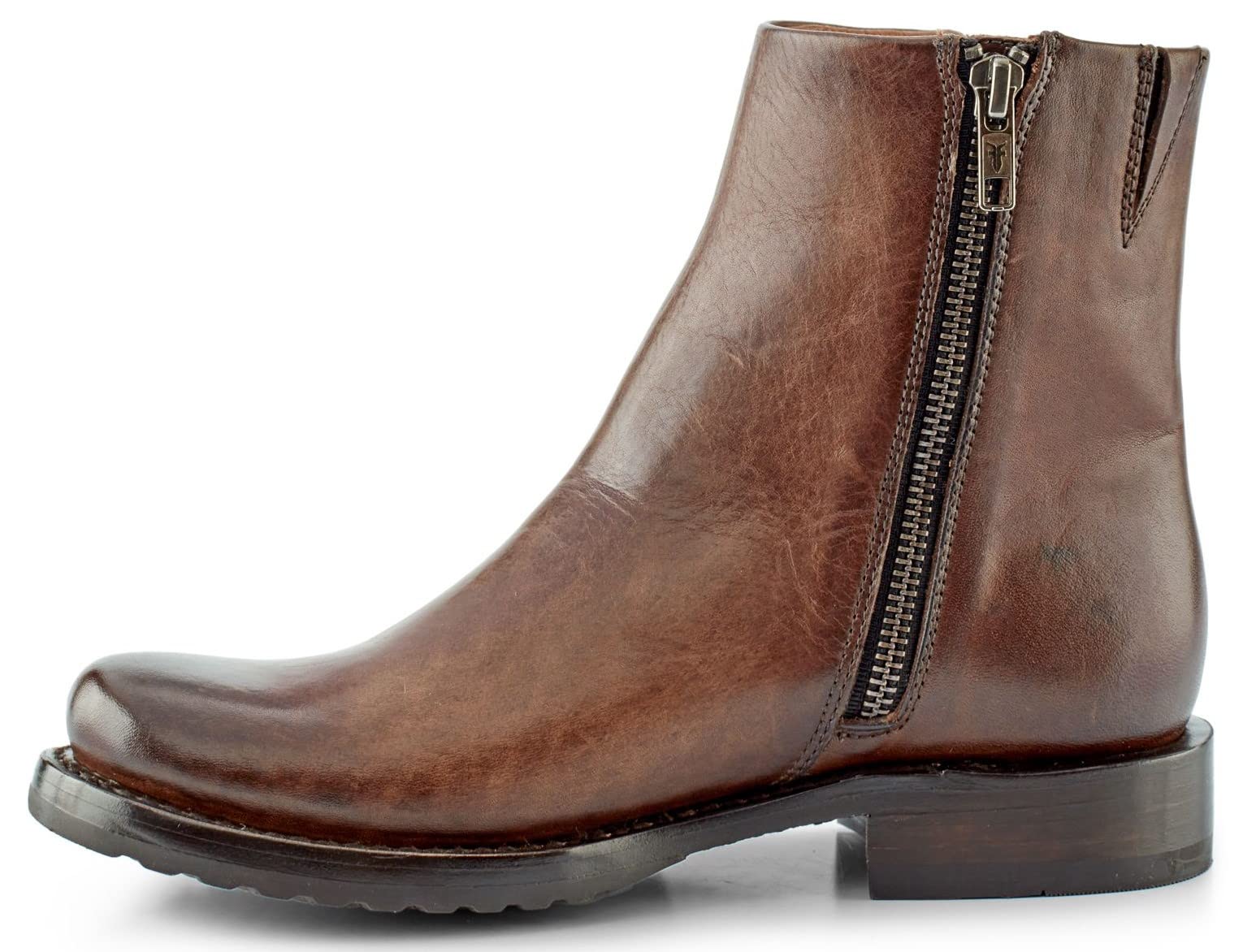 Frye Veronica Women's Premium Leather Inside Zip Ankle Boots - Goodyear Welt Construction, Non-Slip Rubber Sole - Comfortable Office & Casual Boots for Professional Women - Perfect for Work, Business Meetings, Date Nights & Urban Exploration - Great for Autumn Walks, City Travel, Shopping & Outdoor Activities - Stylish for Daily Wear, Weekend Errands & Fashion Outfits - Ideal for Commuting, Office Wear, Date Nights & Fall Fashion