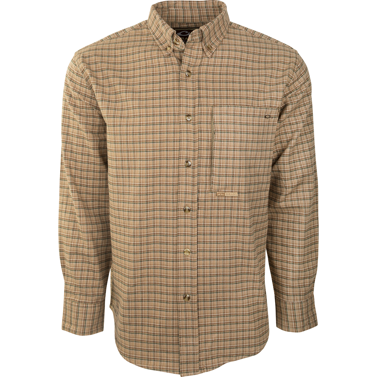 Tan/Green Plaid