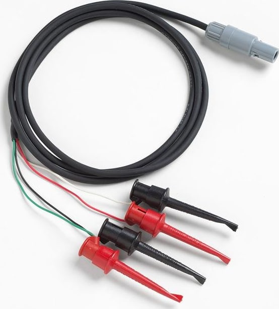 Fluke Adapter Lemo to Mini Grabbers (PRT) - 3376707 - High Precision Test Lead Connector for Electrical Testing & Industrial Applications