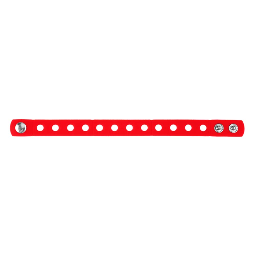 GOGO 10-Pack Adjustable Silicone Wristbands for Shoes - Customizable Rubber Bracelets for Adults - Perfect for Sports, Fashion Accessories & Shoe Charms
