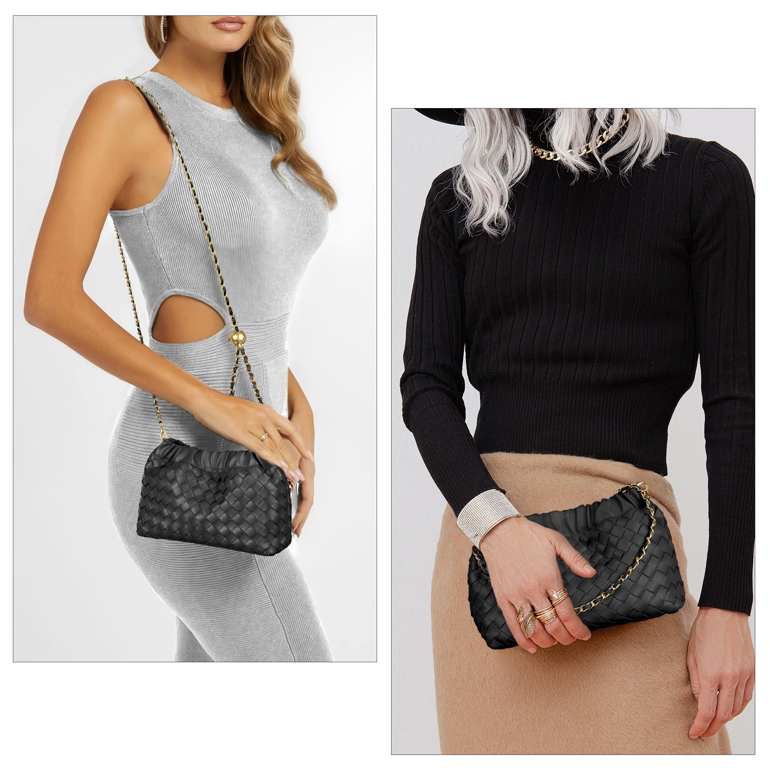 Trendy Dumpling Women's Crossbody Bag - Fashionable Evening Clutch Hobo Cloud Purse for Casual Outings, Date Nights & Travel Accessories