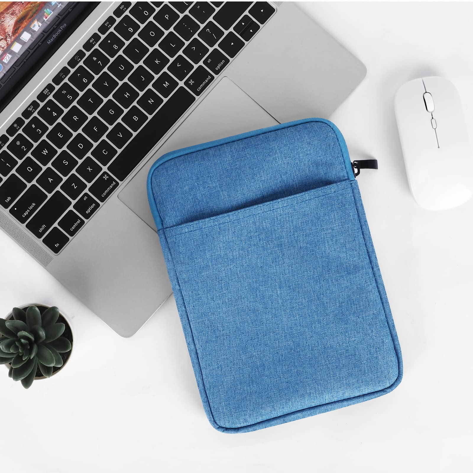 UrbanX 8 Inch Tablet Case for Alcatel One Touch Tab 7 HD - Lightweight Protective Sleeve with Dual Pockets | Perfect for Travel, Work & School