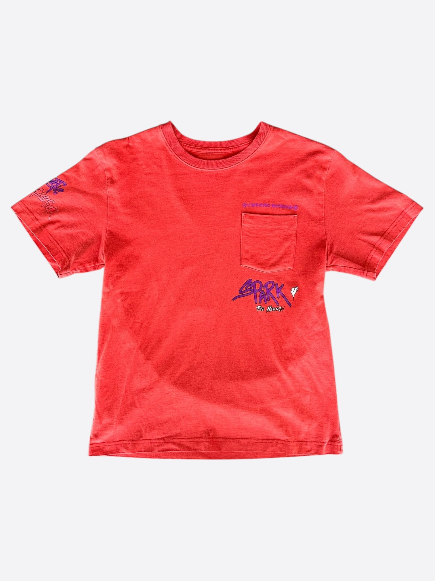 Chrome Hearts Matty Boy Red Spark T-Shirt for Men | Vintage Graphic Tee | Streetwear Fashion | Perfect for Casual Outfits & Concert Wear