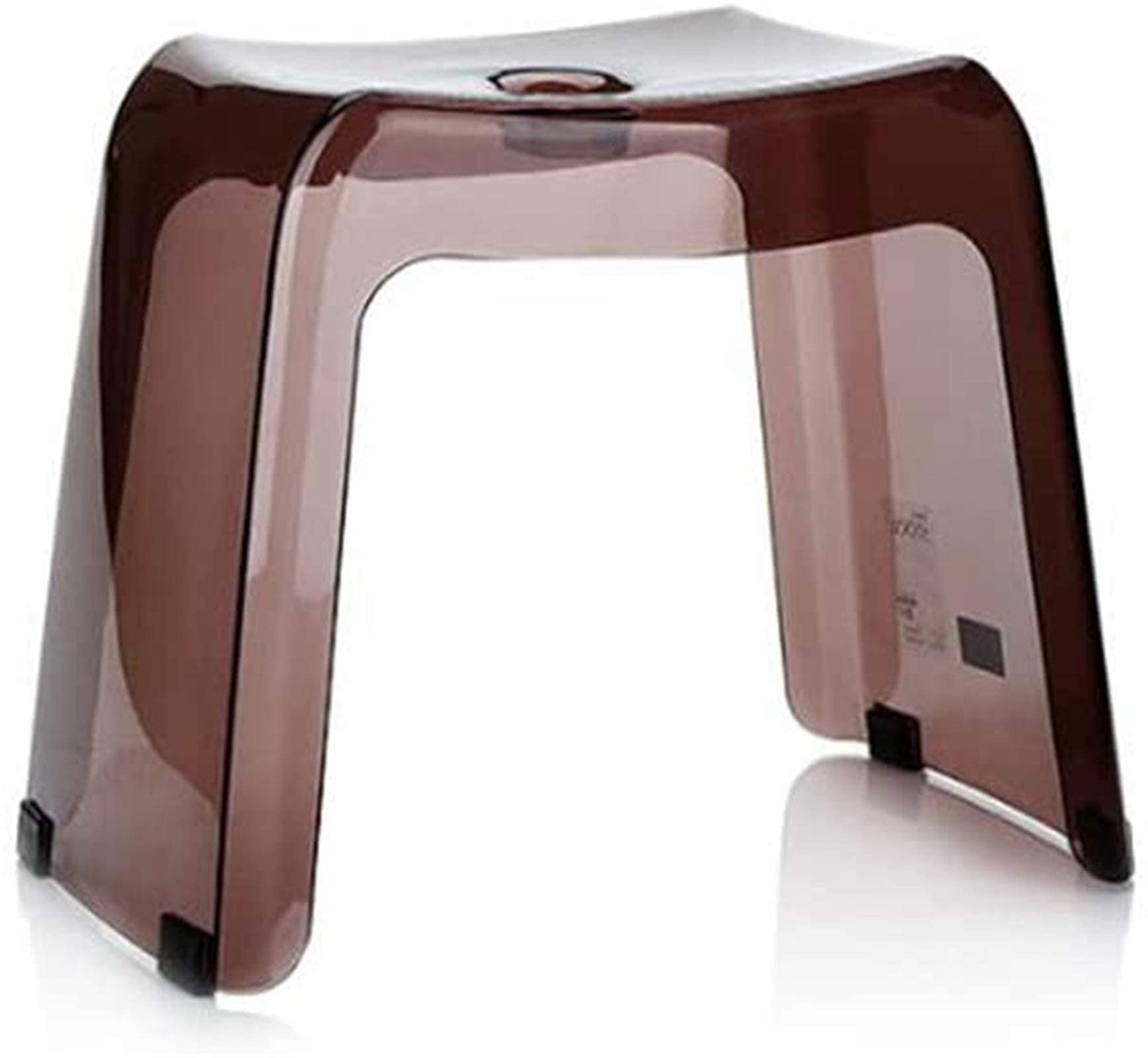 Non-Slip Padded Shower Transfer Bench - Thickened Plastic Bath Stool with Comfortable Seat for Elderly & Disabled - Ideal for Bathroom Safety, Foot Washing & Shower Chair Needs