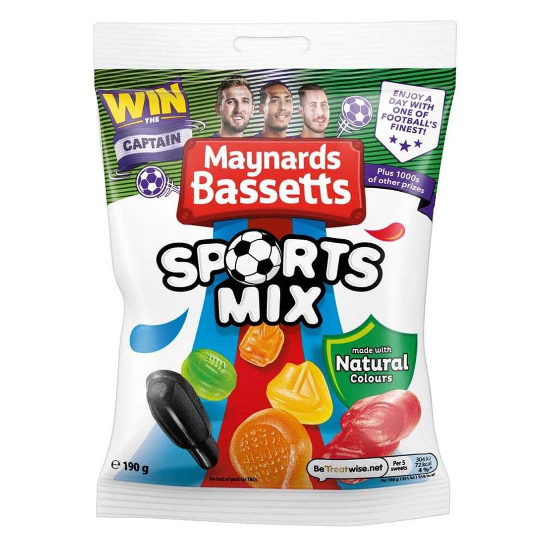 Maynards Sports Mix 190G - Premium Energy Candy for Athletes & Outdoor Activities - Perfect for Hiking, Gym Workouts & Sports Events