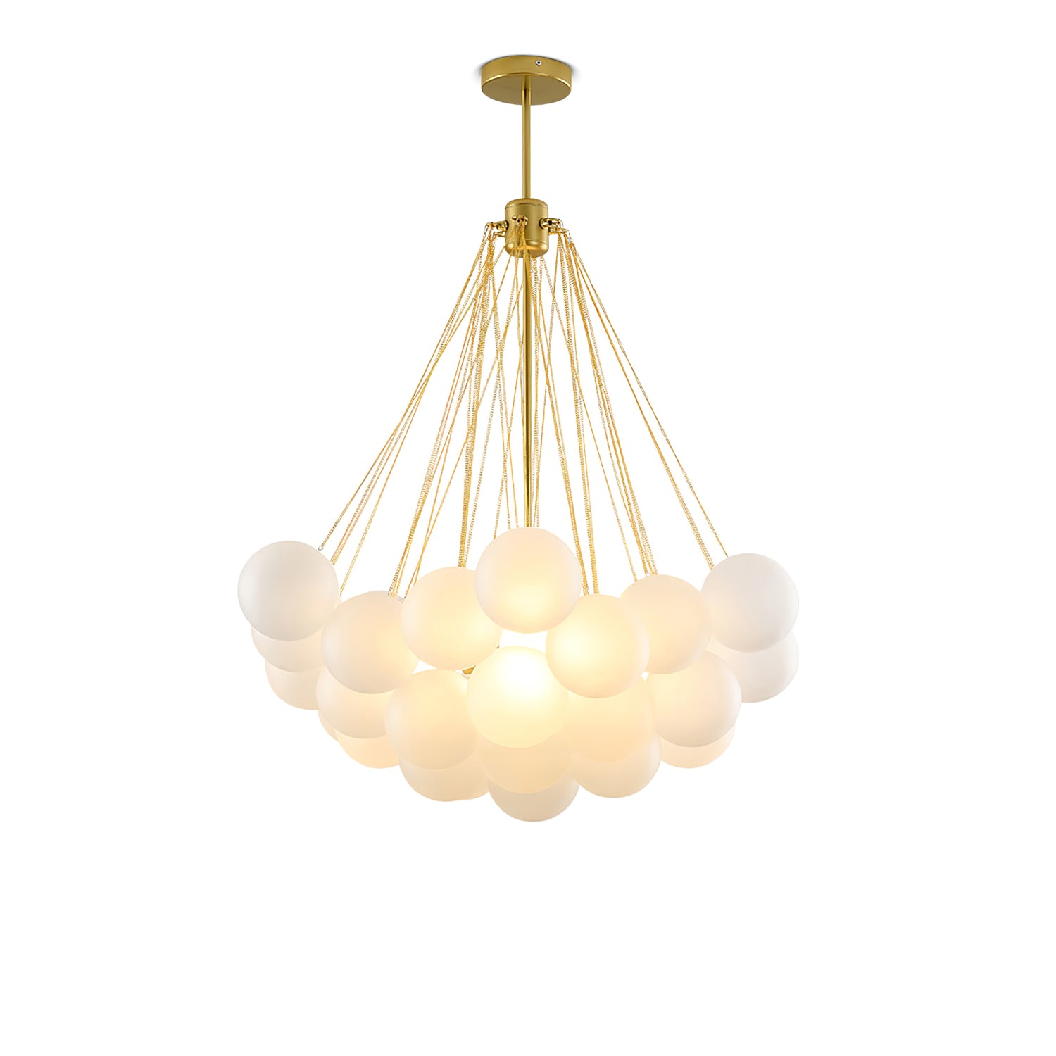 Elegant Cloud Chandelier Lighting Fixture - Modern Ceiling Light for Living Room, Bedroom & Dining Room Decor