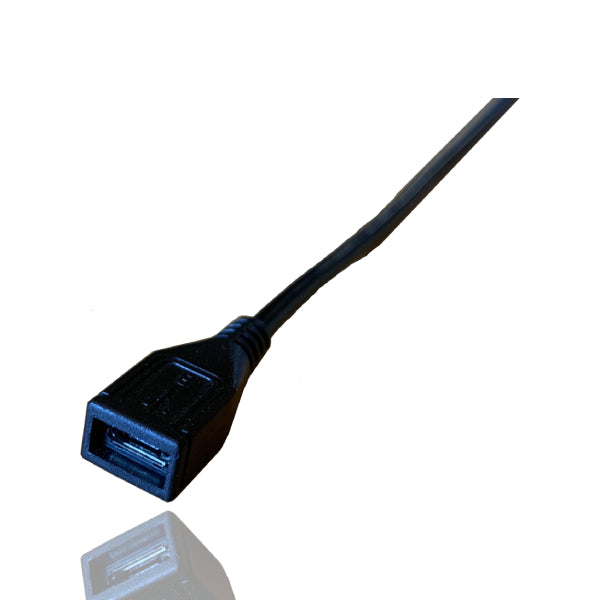 Female to Male MicroUSB Cable - 8.0mm Connector for Smartphones, Tablets & Charging Devices | Perfect for Data Transfer & Charging