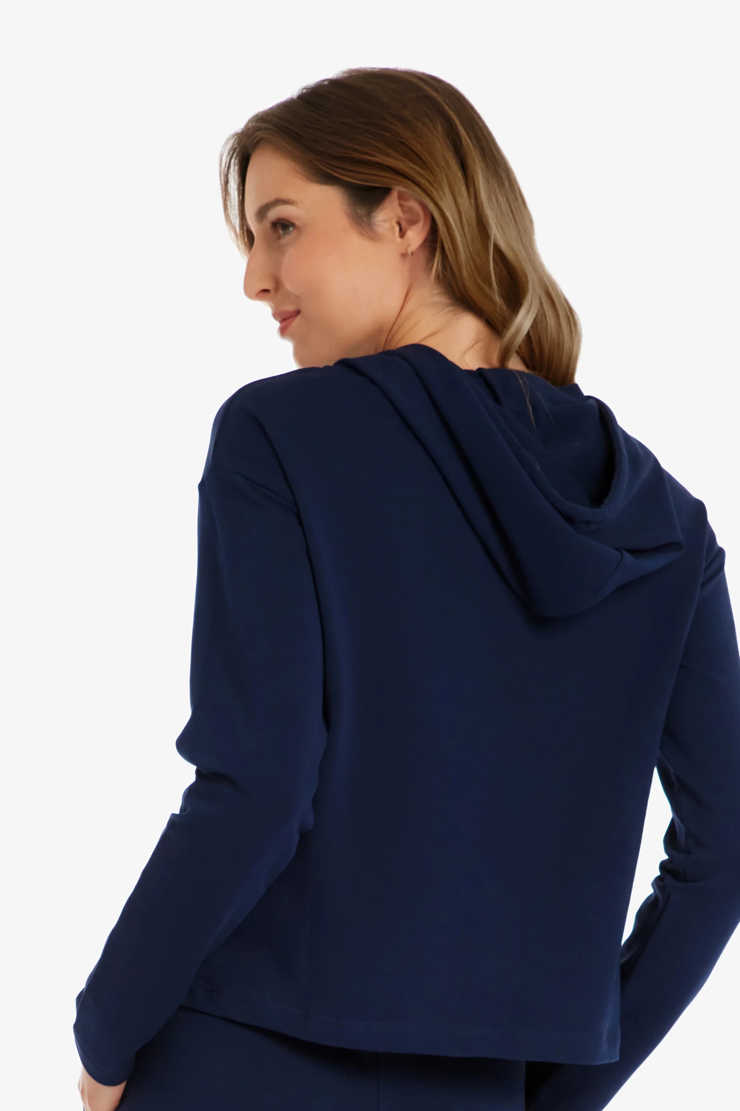 Premium Navy Blue Hoodie for Men & Women - Soft Fleece Pullover with Front Pocket - Perfect for Casual Wear, Gym, and Outdoor Activities