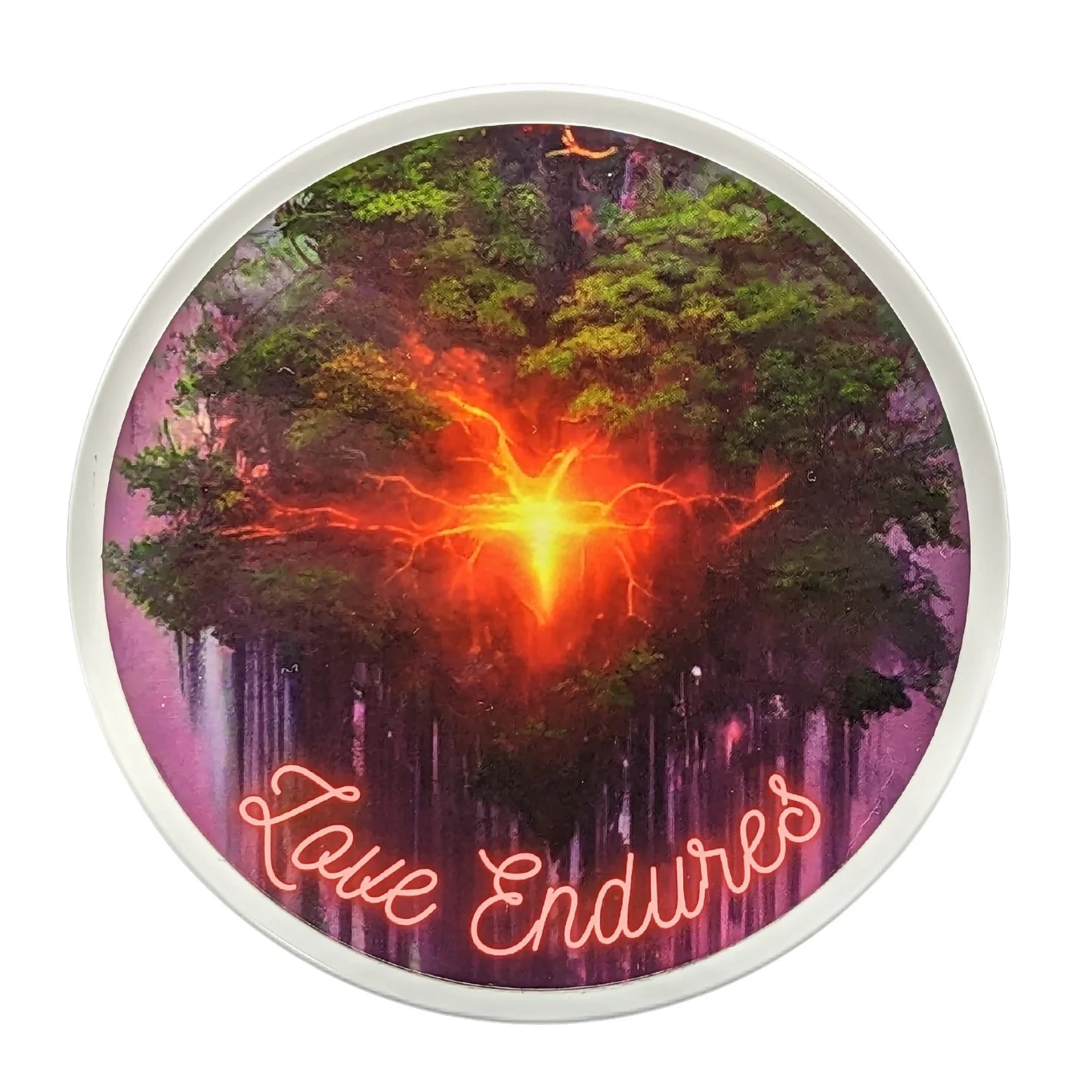 Night Watch Co. Love Endures Shaving Soap for Men - Natural Glycerin Shave Soap with Shea Butter & Essential Oils - Perfect for Sensitive Skin & Daily Shaving Routine