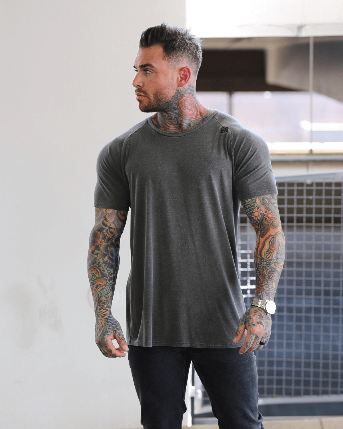 Men's Moto Graphic T-Shirt - Olive Green | Vintage Biker Style Tee for Casual Wear & Motorcycle Riding