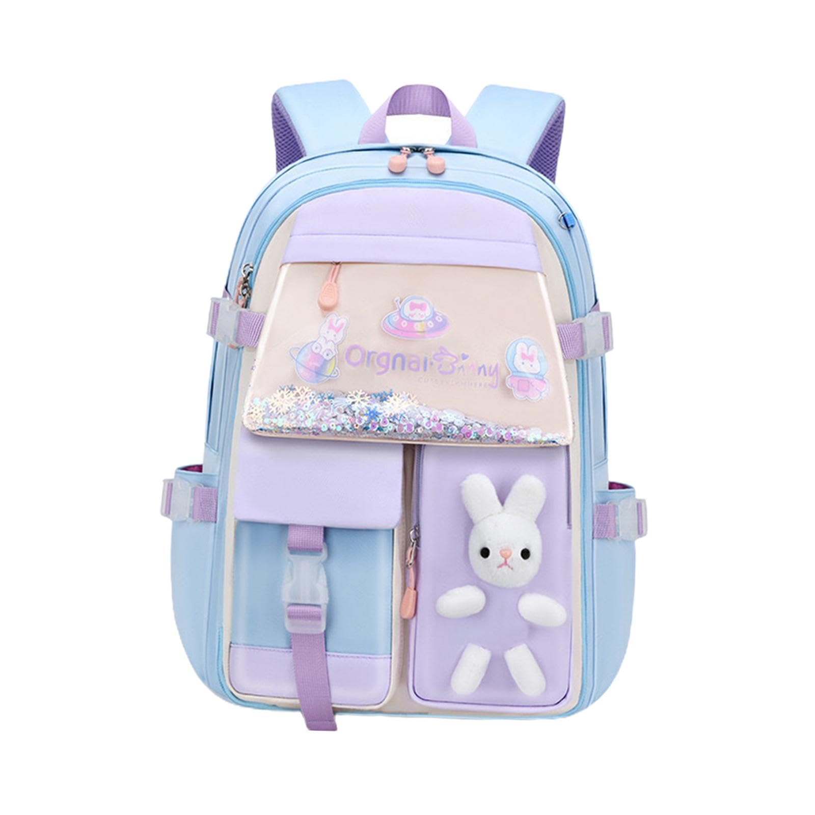 SECRET DESIRE Kids Backpack - Lightweight School Backpack for Boys & Girls, Durable Daypack with Adjustable Straps, Blue Rucksack for School, Travel & Outdoor Activities
