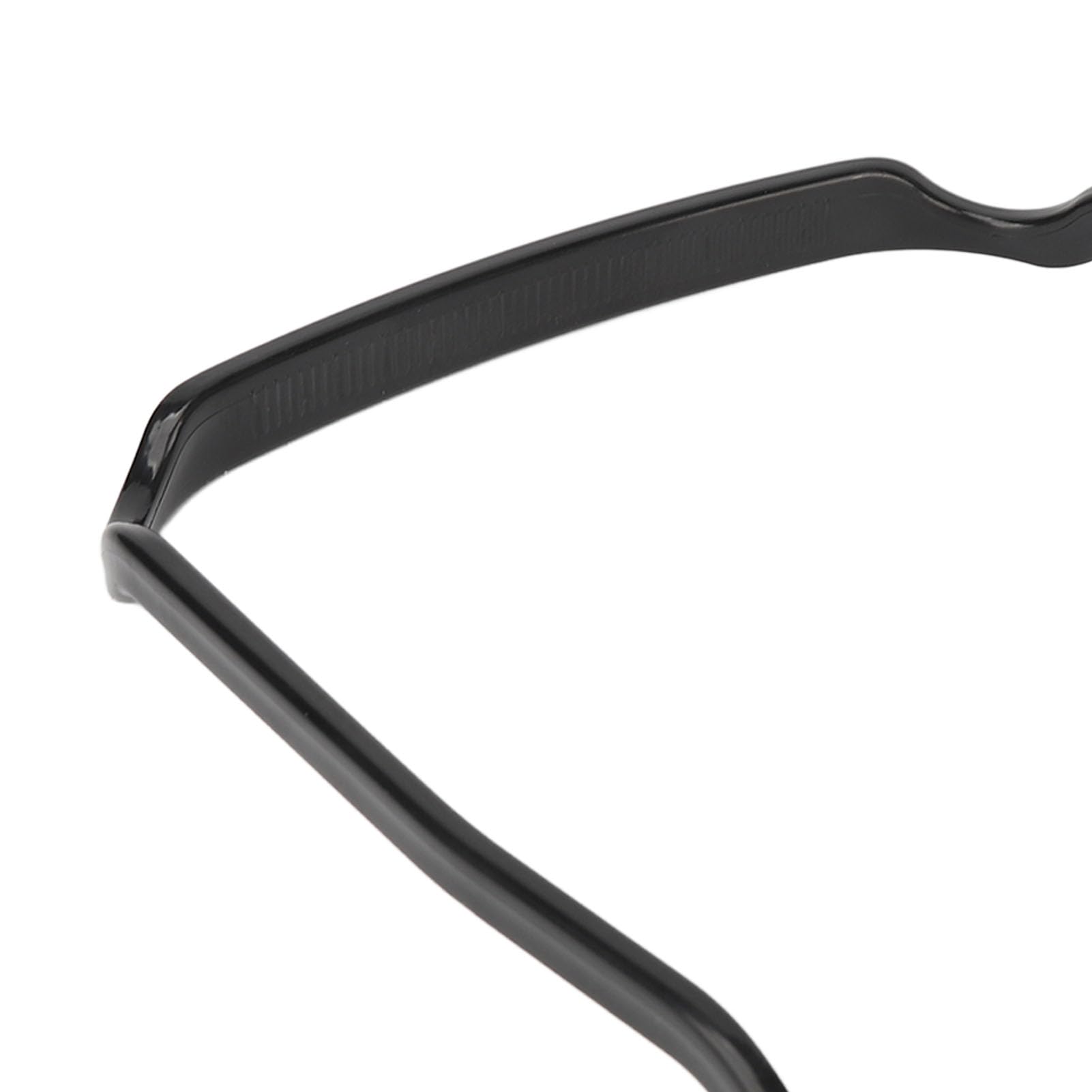 ABS Invisible Lightweight Hair Hoop Headband for Washing Face - Perfect for Thick Hair & Skincare Routine (Black) | Shower, Makeup & Daily Use Hair Accessory