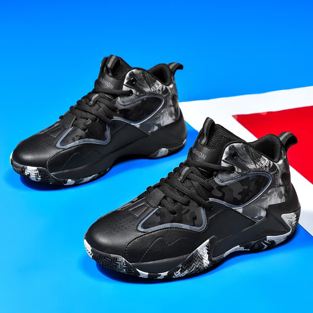 **Men's Large Size Basketball Shoes - High-Performance Running Sneakers for Outdoor Sports & Gym Workouts**