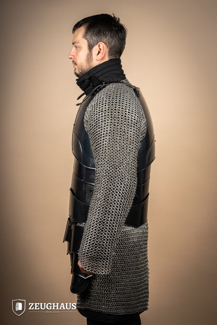 Cuirass Champion Burnished Leather Armor - Medieval LARP Cosplay Costume for Renaissance Fairs & Historical Reenactments