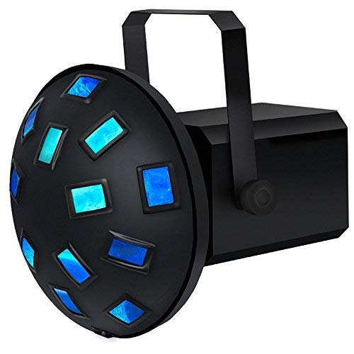 Tri Color LED Mushroom DMX Stage Light - RGB DJ Lighting Effect for Clubs, Parties, and Live Performances - Vertigo Tri LED Mushroom Effect Light for Nightclubs, Concerts, and Events