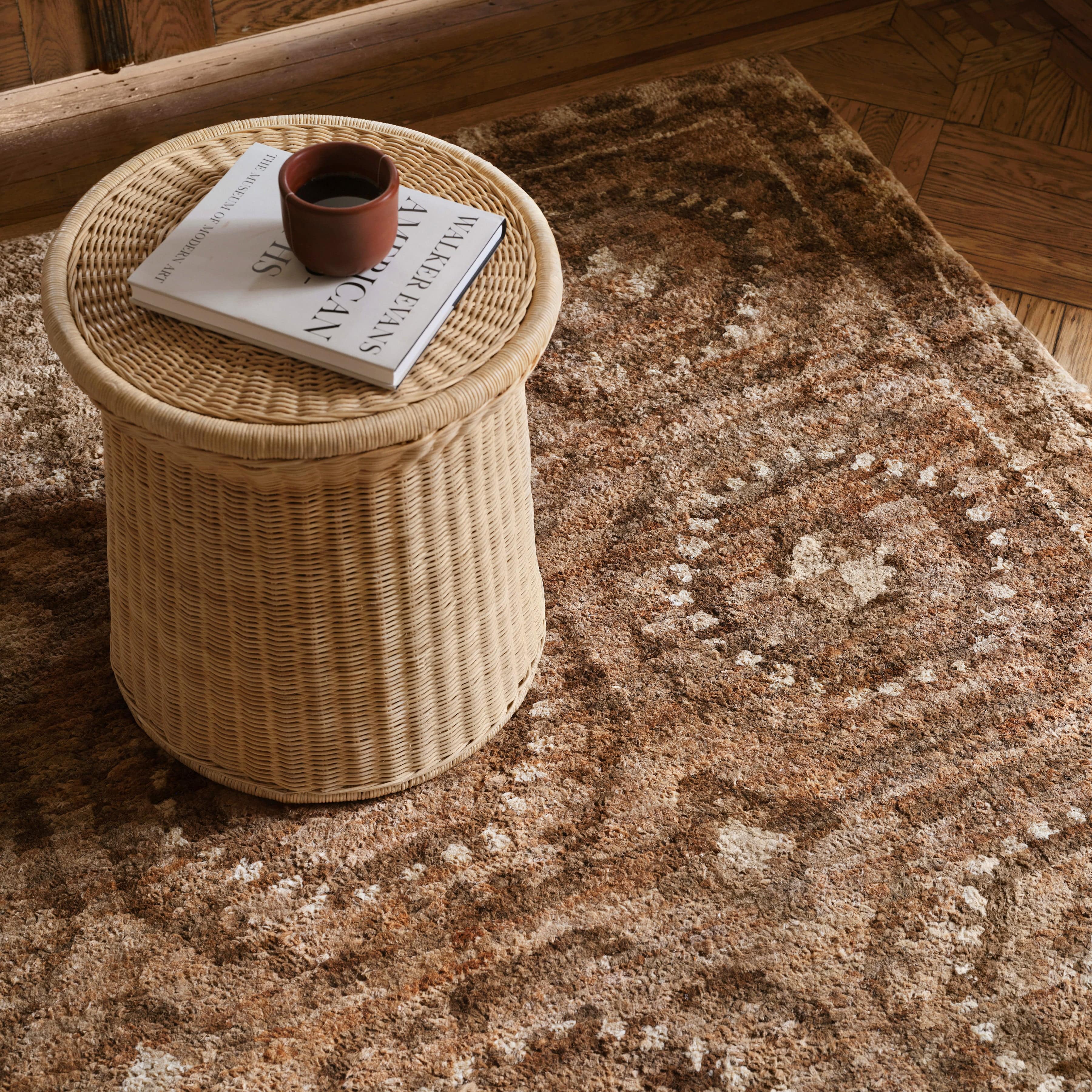 Eco-Friendly Ila Jute Area Rug - Natural Handwoven Floor Mat for Living Room, Bedroom & Dining Area - Sustainable Home Decor