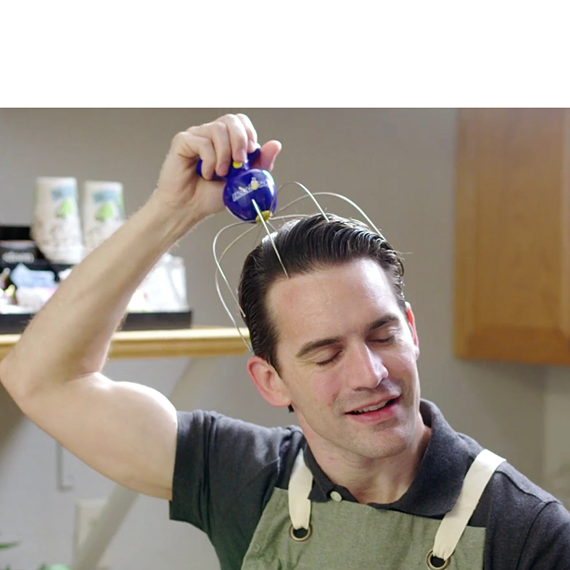 Sage Therapeutic Head and Scalp Massager - Relieves Tension, Stress & Joint Pain - Perfect for Home Relaxation & Spa Treatments