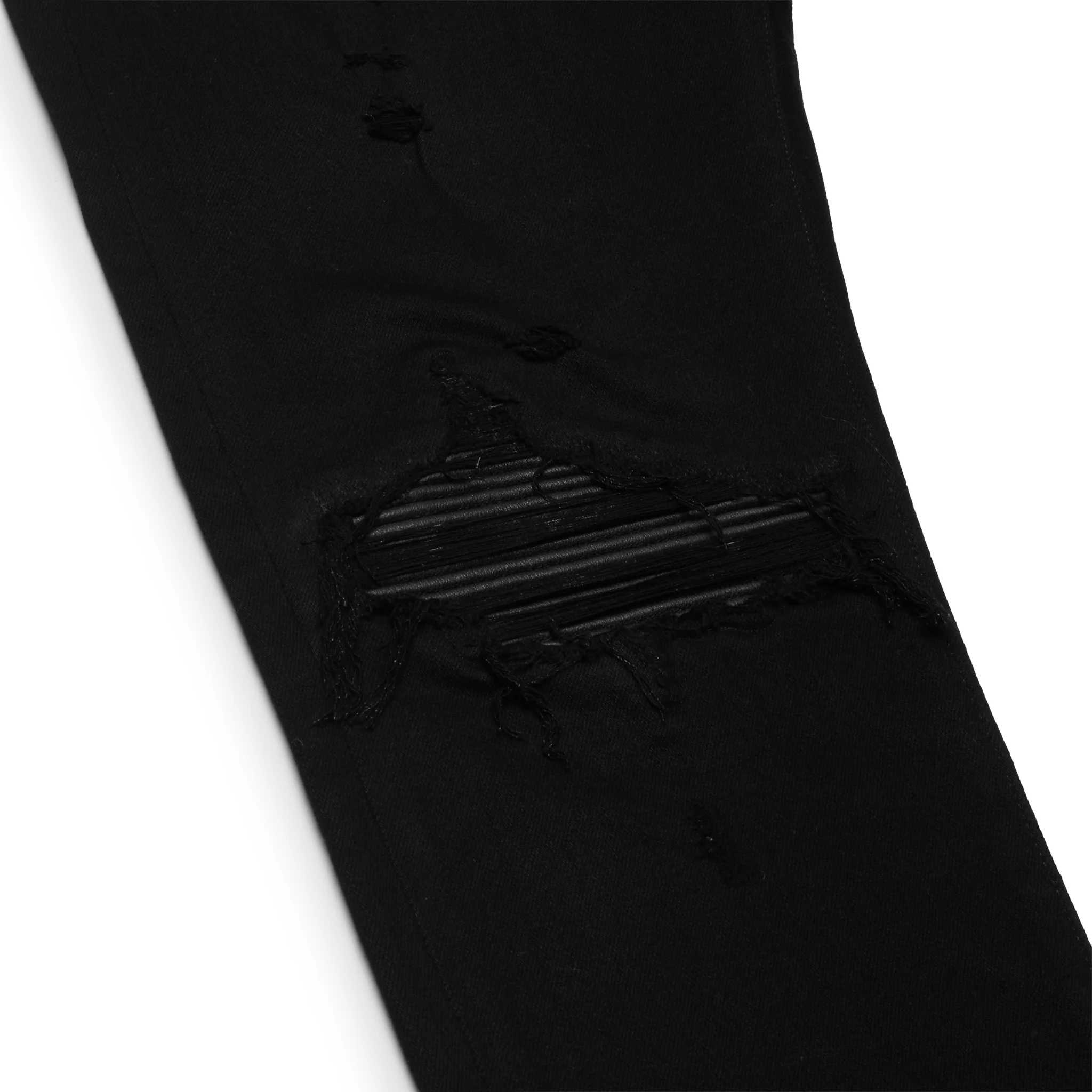Vintage Amiri MX1 Black Patch Jeans - Distressed Denim Pants for Men | Perfect for Streetwear, Casual Outfits & Night Out Looks