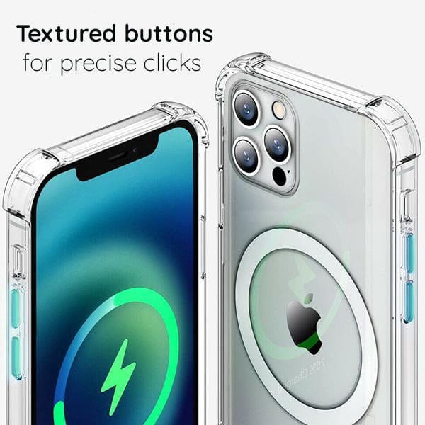 Urban Clear iPhone 12 Pro Max Case - MagSafe Compatible Protective Cover | Slim Transparent Design for Everyday Use & Wireless Charging