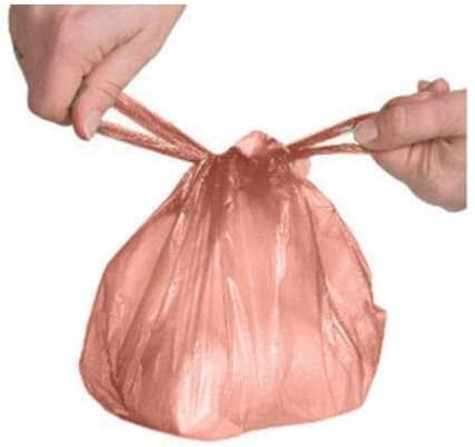 FAQRAH Baby Disposable Diaper Sacks - 800 Count (4 Packs of 200) | Easy-Tie Nappy Disposal Bags for Travel & On-the-Go | Odor-Proof & Leak-Proof Diaper Waste Bags for Diaper Pails, Strollers & Diaper Bags