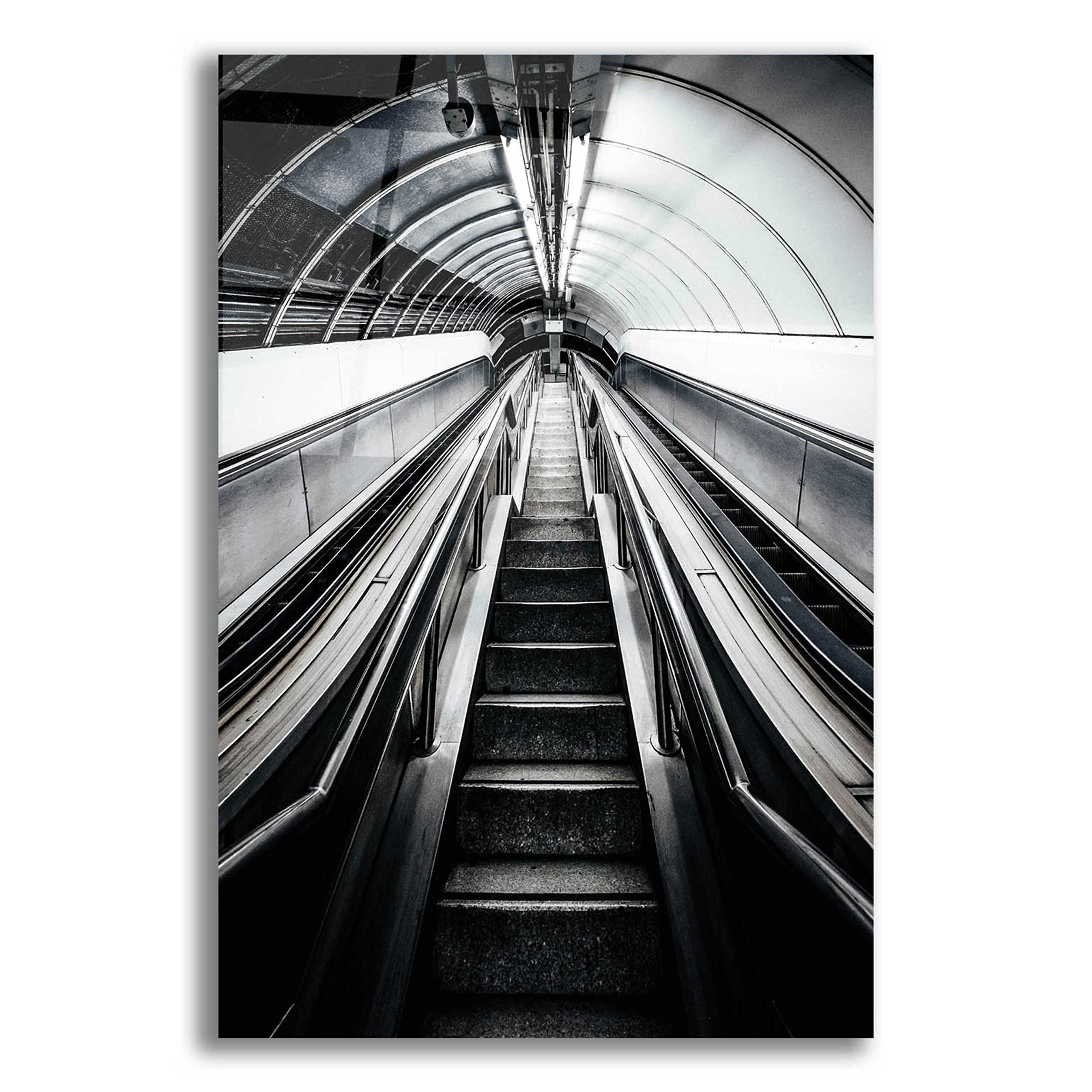 Epic 'Metro' Acrylic Glass Wall Art by Design Fabrikken - 16x24 Inches Modern Home Decor for Living Room, Bedroom & Office