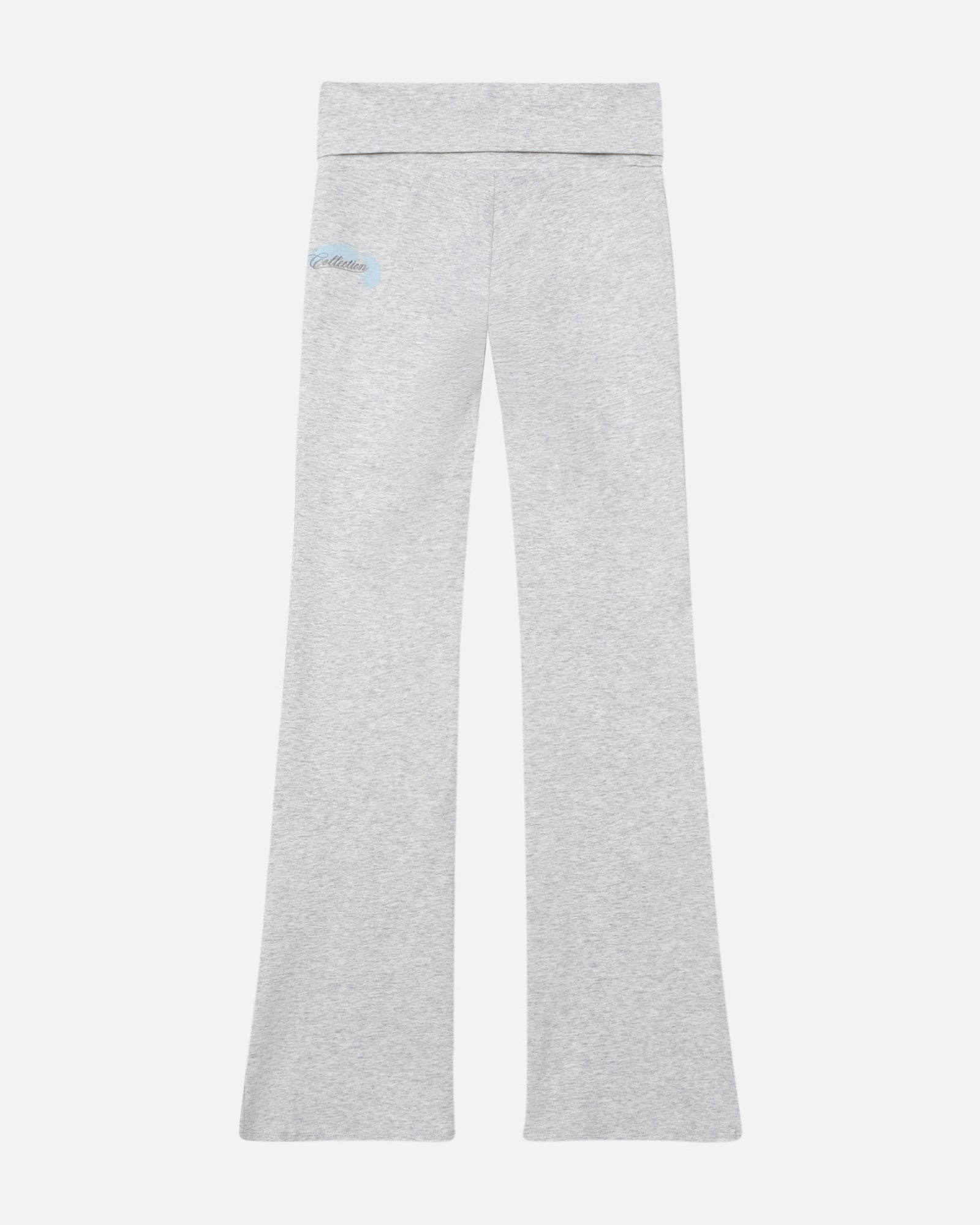 SSS REALISM ASTRAL FOLDOVER PANTS - Light Marle Color High Waisted Yoga Pants for Women | Perfect for Yoga, Gym Workouts & Lounge Wear
