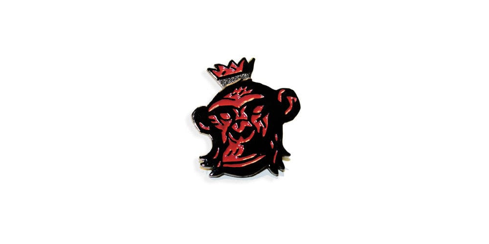 Mike Mignola's Monkey with Crown Enamel Pin - Collectible Badge for Cosplay, Backpacks & Gifts | Hellboy Artist Limited Edition Accessory