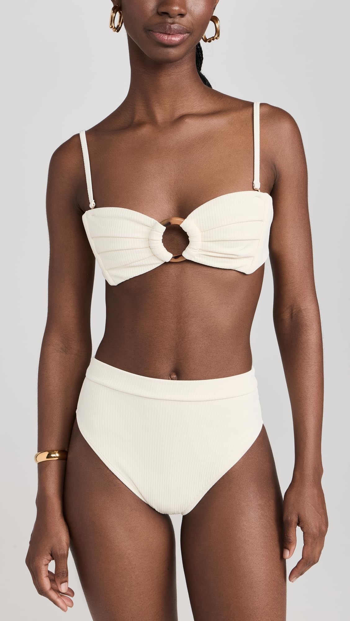 Women's Paulina Bikini Bottoms - High Waisted Swimwear for Women, Sexy Beach Bikini Bottoms for Summer Vacation, Pool Party & Tropical Getaway